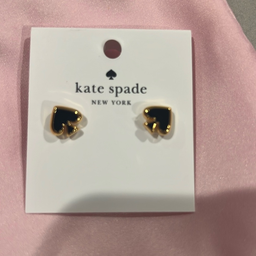 Black and Gold Stud Earrings, bracelet and necklace for this amazing piece